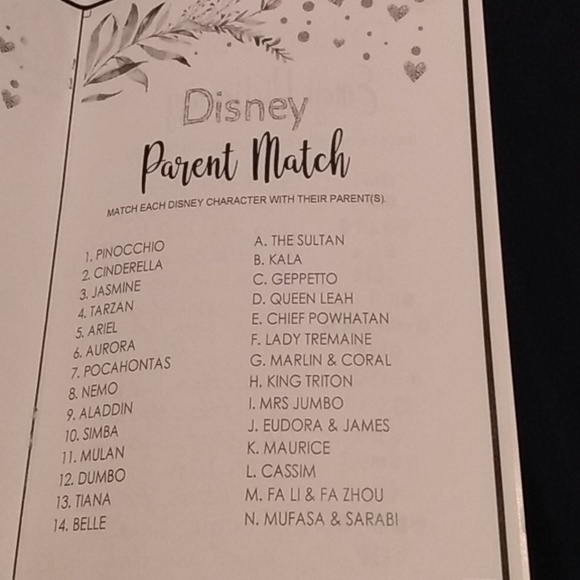 6 Baby shower game booklets a 6 cup cake toppers,and 1 emoji answer booklet - Picture 4 of 5